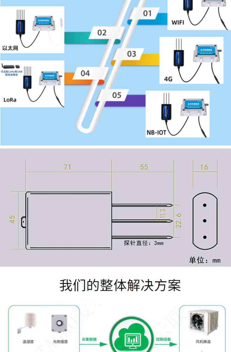 土壤温湿度传感器